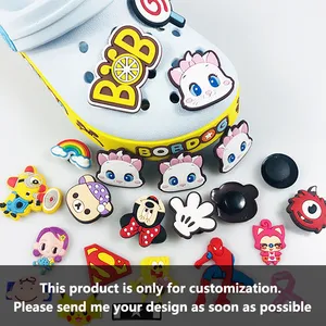 2026 New Logo Bulk Designer Flower Mexican Clogs Pieces Garden Shoe Acce... - Jinjiang Naike Promo Shoe Charms Factory