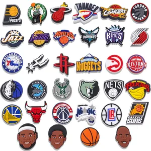 Basketball Croc Charms PVC Basketball Croc Charm Sport Croc Charms - Jinjiang Naike Promo Shoe Charms Factory