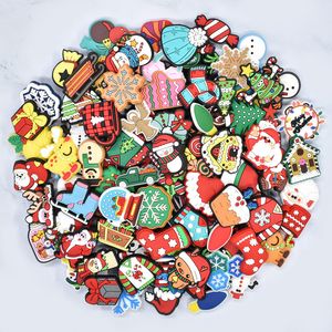Charming Santa Claus Shoe Charms For Festive Christmas Decor - Jinjiang Naike Promo Shoe Charms Factory