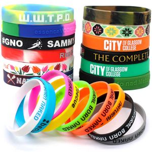 Eco-friendly Material Winter Games Sports Kid Printed Silicone Wristband... View 1