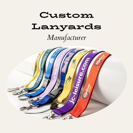 Dye-Sublimated Full-Color Satin Event Lanyards with Breakaway View 1
