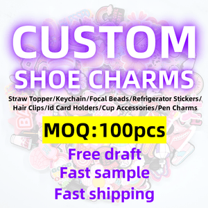 PVC Shoe Charms With Buckle And Logo Personalization Shoes Charm - Jinjiang Naike Promo Shoe Charms Factory