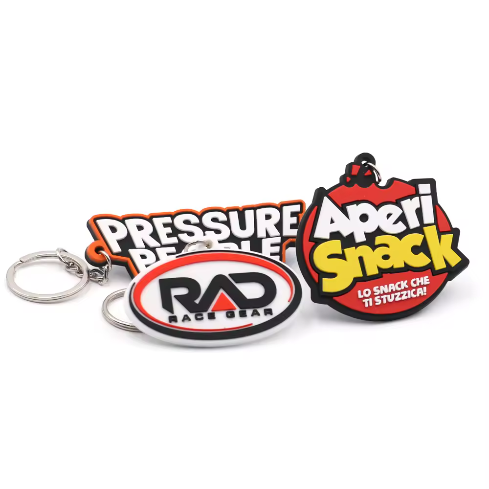 Soft PVC Keychain Key Chain / Soft Rubber Keychains / Silicone Keyring 2... View 1
