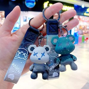 3D Sculpted Kawaii Teddy Bear & Mascot PVC Keychain View 1