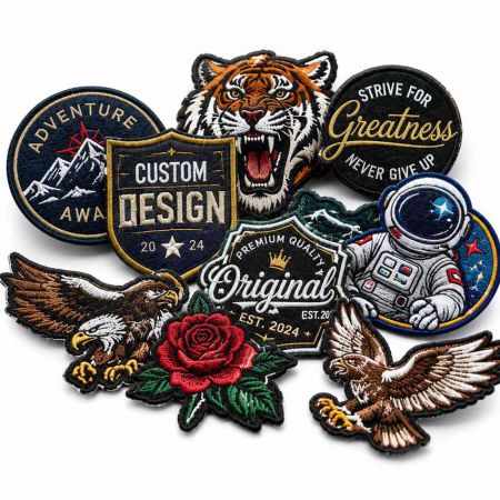 Custom High-Density Computerized Embroidery Patches View 1