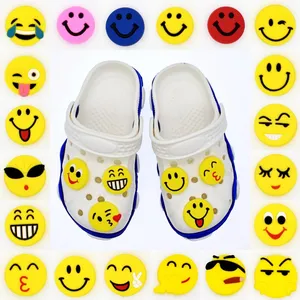 Emoji Shoe Charms For Croc Clog Wristband Decoration - Jinjiang Naike Promo Shoe Charms Factory