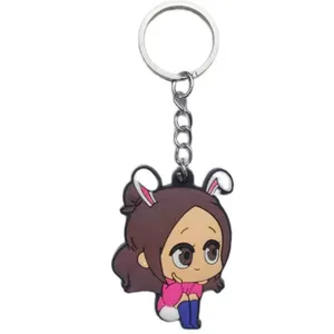 Made Fashion Plastic Keyrings Anime Topic Cartoon Decoration Accessories... View 1