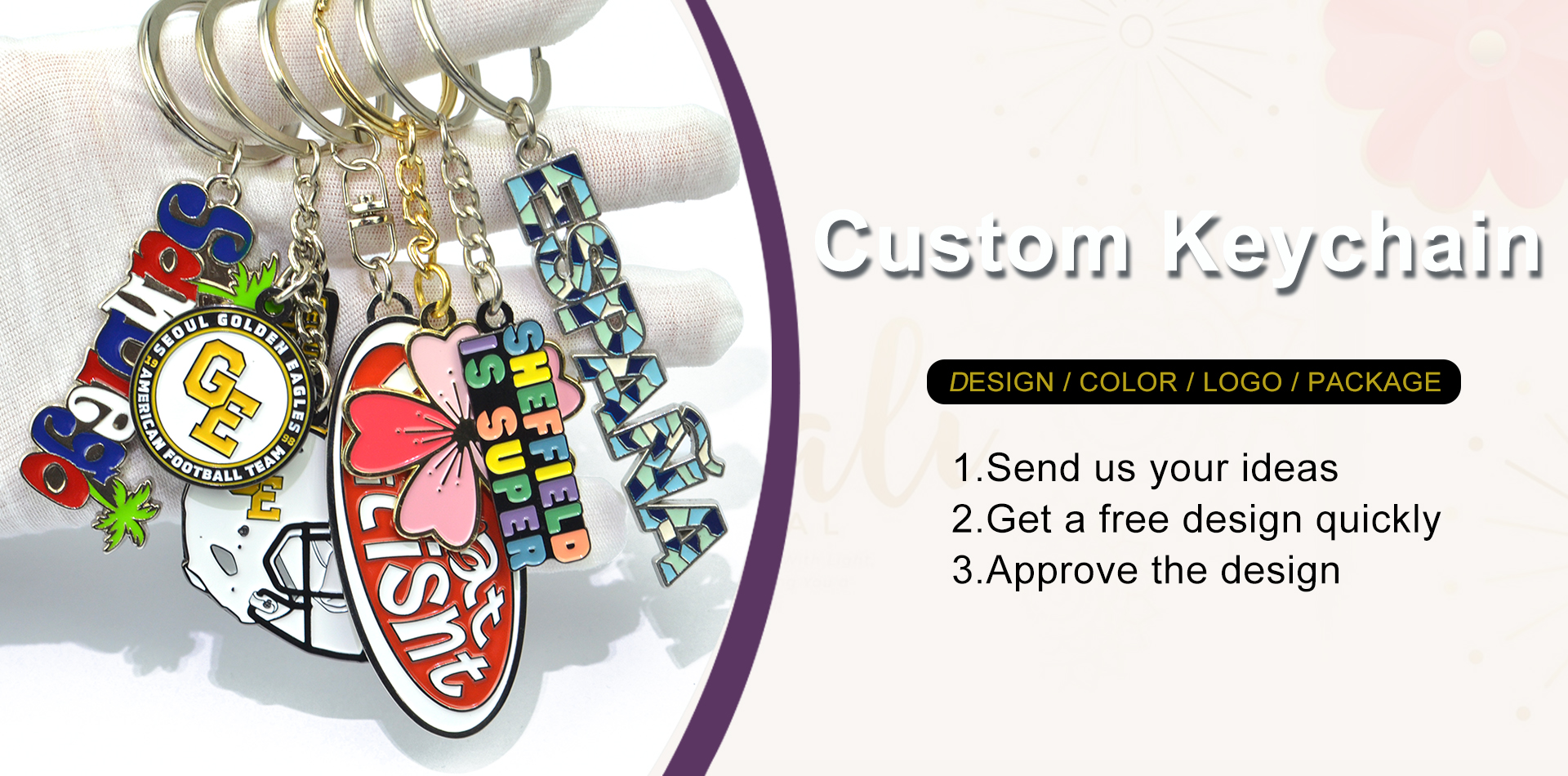 Heavy-Duty Zinc Alloy Bottle Opener Keychain with Enamel Logo View 1