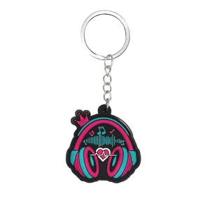 Keychain Plastic Schoolbag Pendant Gifts Cute PVC Keychains Music View 1