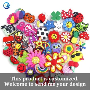 PVC Accessory Lace Decorations Decor Accessories Women Logo Sandal Desig... - Jinjiang Naike Promo Shoe Charms Factory