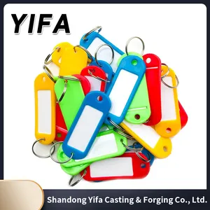 Real Estate Cheap Plastic Key Tag Blank PVC Keychain For Hostel View 1