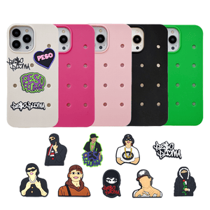 Rubber Charms For Phone Case Silicone Luxury Design Phone Case For Shoe... - Jinjiang Naike Promo Shoe Charms Factory