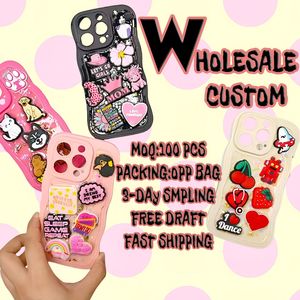 Rubber Cute Skin Cutting Machine Mobile Accessories DIY Junk Phone Case... - Jinjiang Naike Promo Shoe Charms Factory