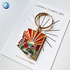 Enamel Crafts Gift Name Tag Company Activity Souvenir Keyfob Holder Fanc... View 1